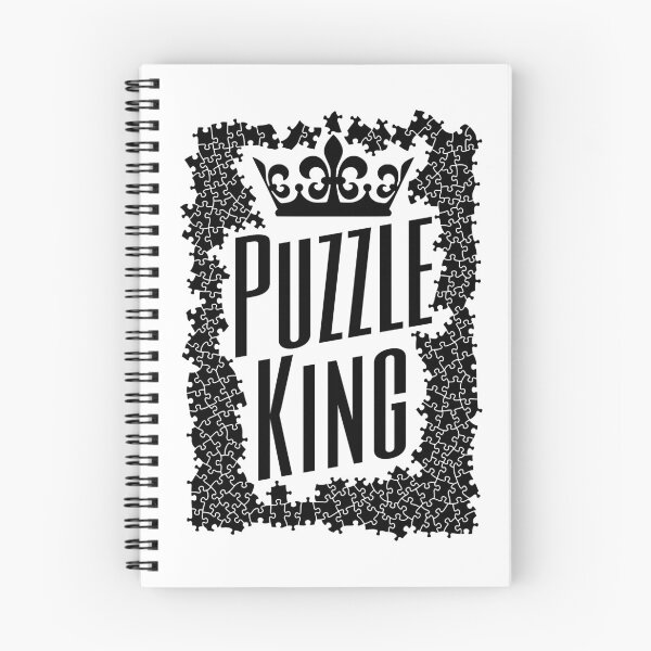 Item preview, Puzzle King Crown Jigsaw Pieces Puzzler Hobbyist Funny designed and sold by GrandeDuc.