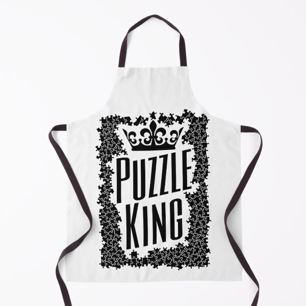 Item preview, Puzzle King Crown Jigsaw Pieces Puzzler Hobbyist Funny designed and sold by GrandeDuc.