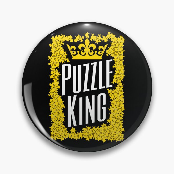 Item preview, Puzzle King Crown Jigsaw Pieces Puzzler Hobbyist Funny designed and sold by GrandeDuc.