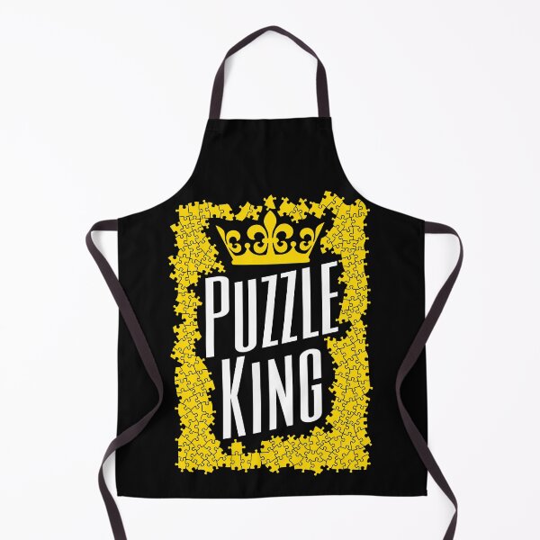 Item preview, Puzzle King Crown Jigsaw Pieces Puzzler Hobbyist Funny designed and sold by GrandeDuc.