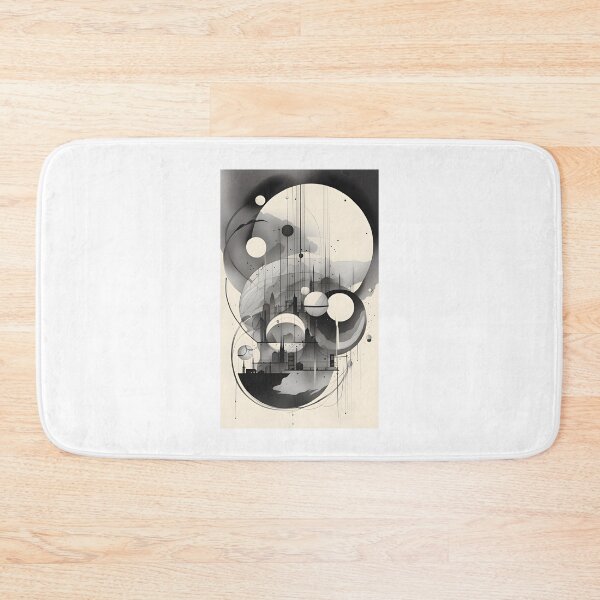Item preview, urban geometric landscape designed and sold by K1ndo.