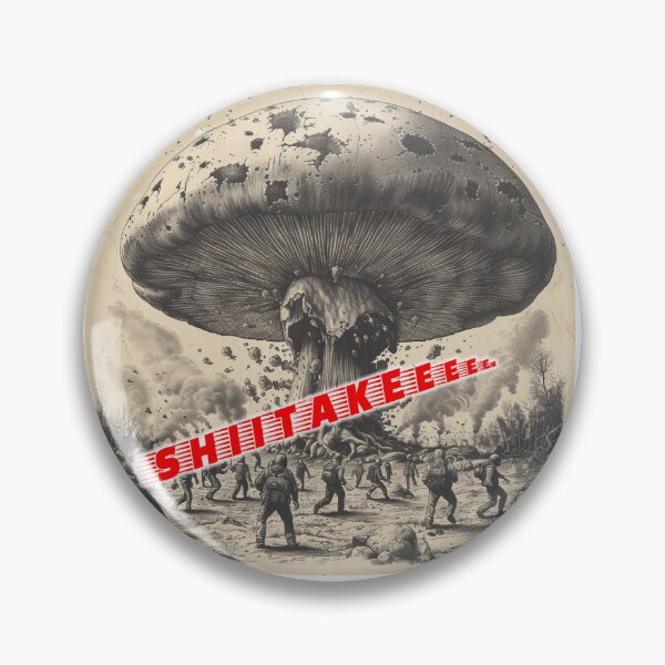 Item preview, Explode Your Style with our Atomic 'Shiitake' Design - It's the Bomb! designed and sold by Ignorant-Artist.
