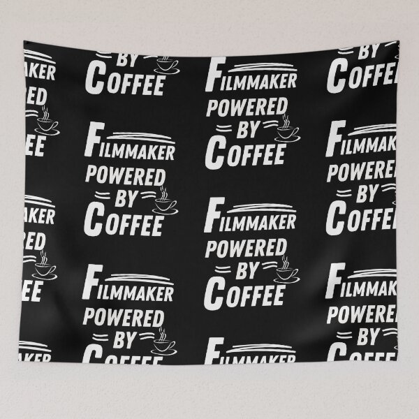 Item preview, Filmmaker powered by coffee designed and sold by annoying-shirts.