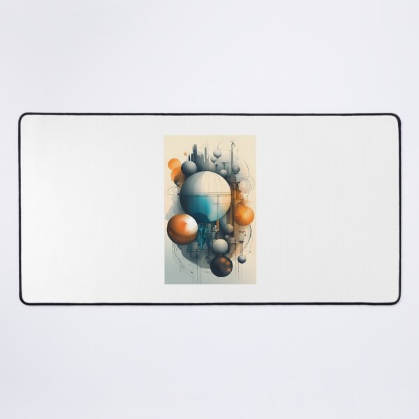 Item preview, Abstract city of orbs and structures designed and sold by K1ndo.