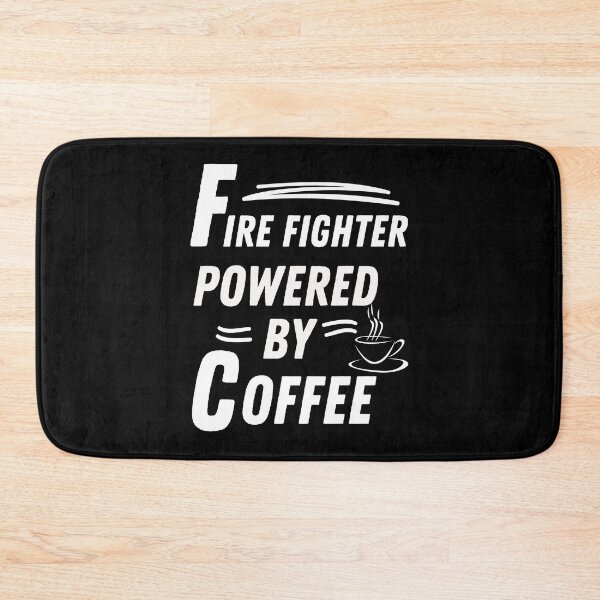 Item preview, Firefighter powered by coffee designed and sold by annoying-shirts.