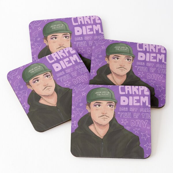 Item preview, "Carpe diem" does not mean "fish of the day" designed and sold by lucia-without-j.