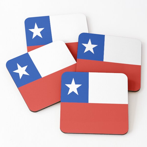 Item preview, Chile flag in South America western edge designed and sold by Peter Etchells.