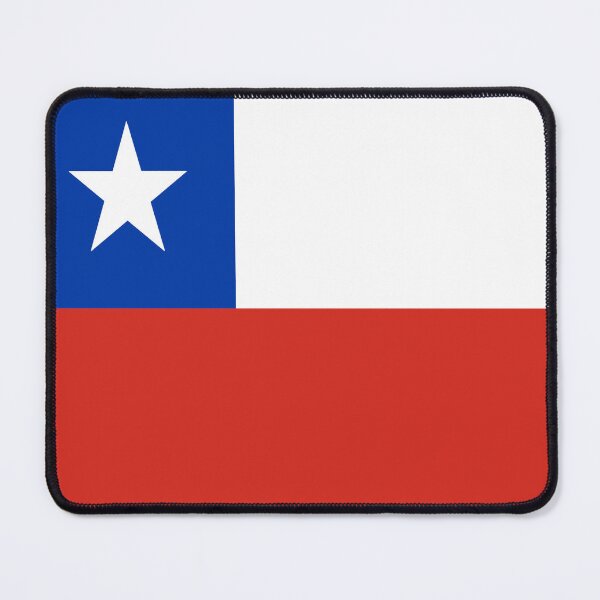 Item preview, Chile flag in South America western edge designed and sold by Peter Etchells.