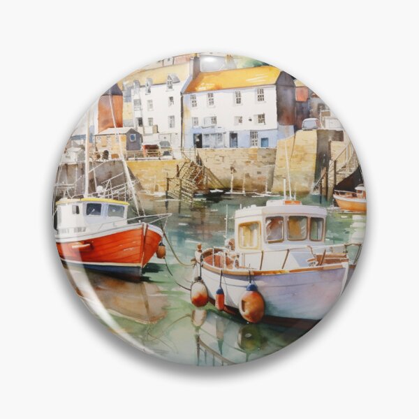 Item preview, Harbour View, Cornwall. designed and sold by EpicStuff4All.