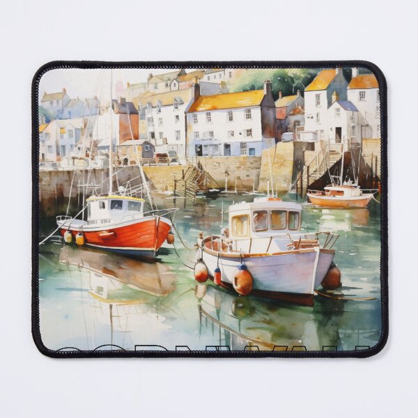 Item preview, Harbour View, Cornwall. designed and sold by EpicStuff4All.