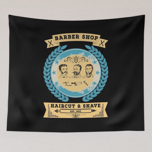 Item preview, Barber Shop - Haircut and Shave - Vintage Style designed and sold by Basti09.