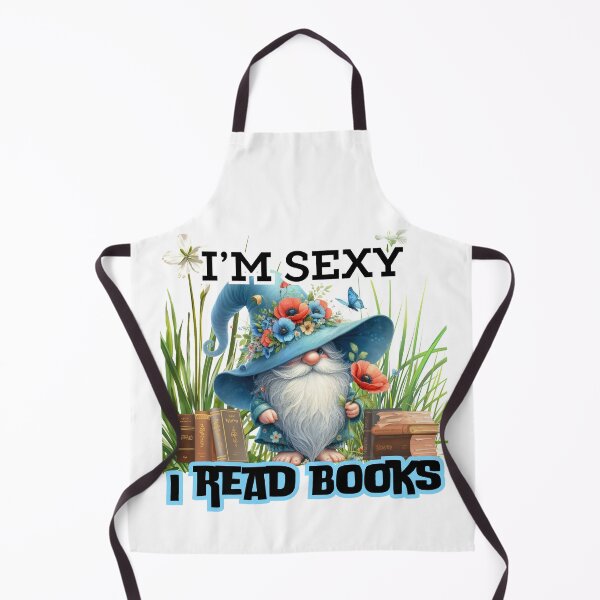 Item preview, "I'm Sexy, I Read Books" Gnome designed and sold by Lecturarte.
