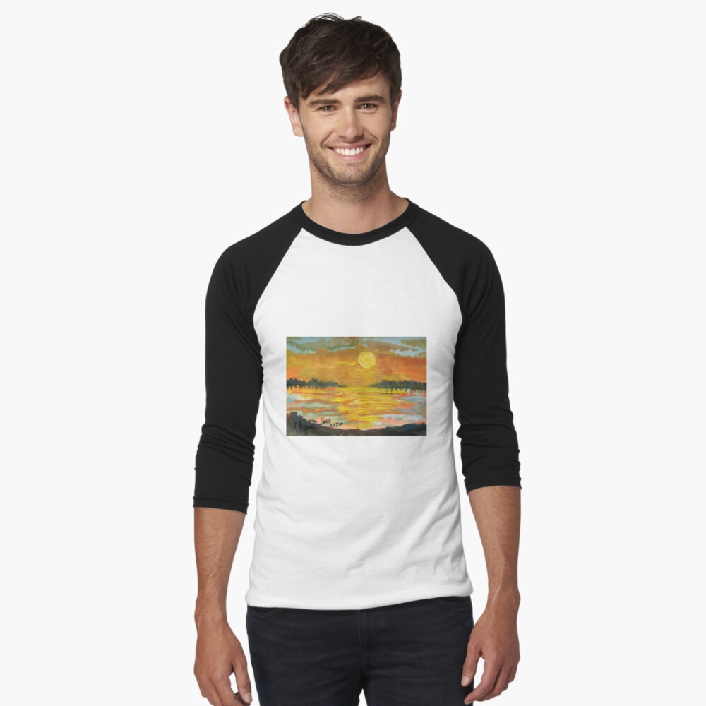 Item preview, Baseball ¾ Sleeve T-Shirt designed and sold by DoniaAlSaleh.
