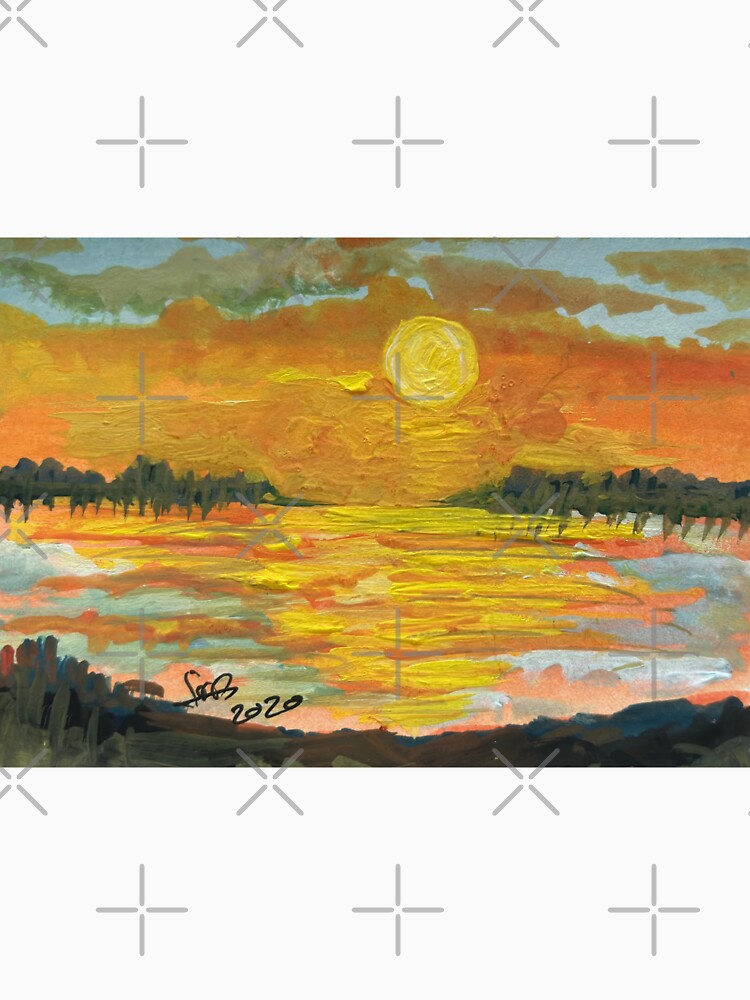 Thumbnail 7 of 7, Classic T-Shirt, Sunset and the Nile designed and sold by DoniaAlSaleh.