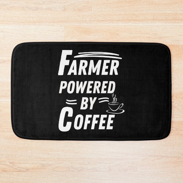 Item preview, Farmer powered by coffee designed and sold by annoying-shirts.