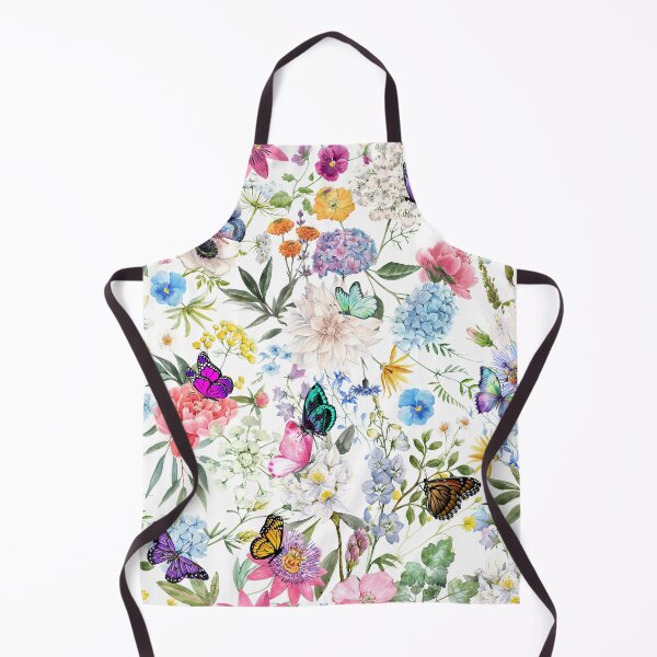Artikelvorschau, Bunte Blumen und Schmetterlinge entworfen und verkauft von tomorrowsart.