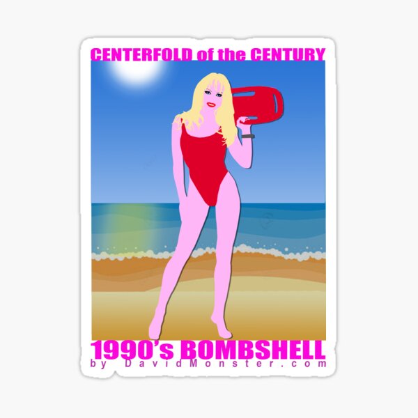 BEACH BABE Silhouette Sticker