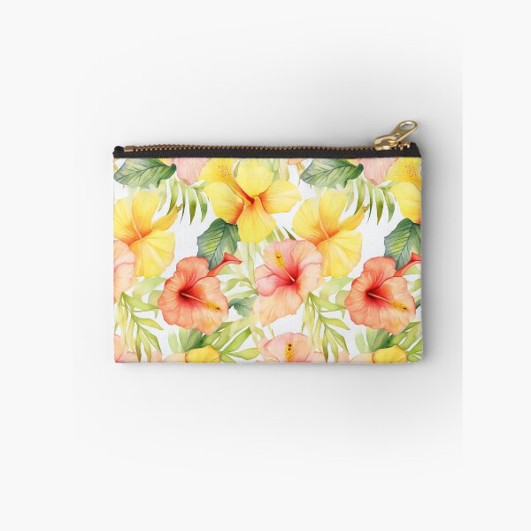 Item preview, Tropical Hibiscus Flower Design, Summer Botanical Print designed and sold by madtoyman.