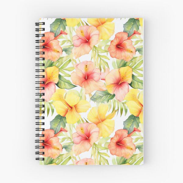 Item preview, Tropical Hibiscus Flower Design, Summer Botanical Print designed and sold by madtoyman.