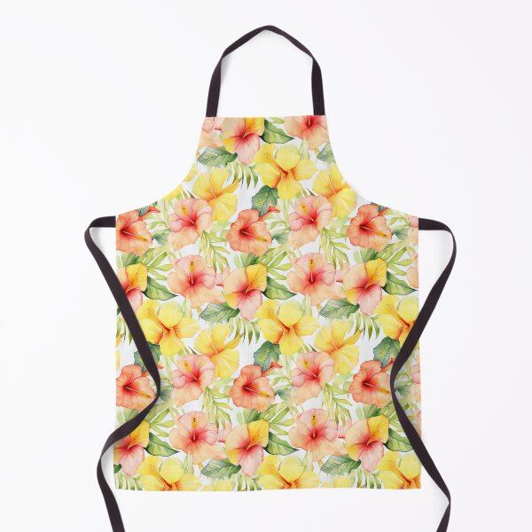 Item preview, Tropical Hibiscus Flower Design, Summer Botanical Print designed and sold by madtoyman.