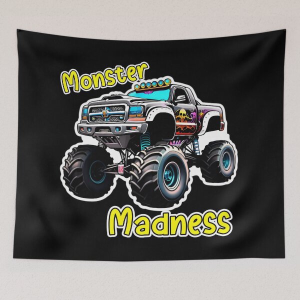 Item preview, Monster Truck Madness designed and sold by TheArtOfPat.