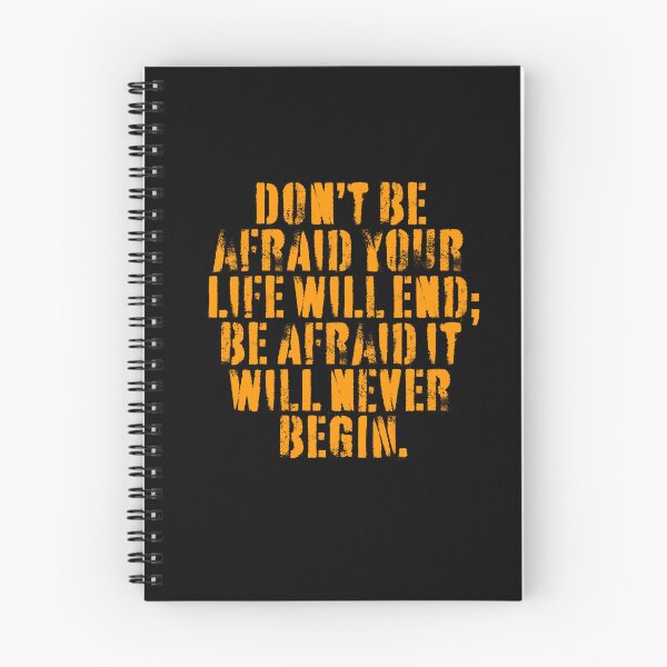 Item preview, Don't be afraid your life will end; be afraid it will never begin. v.3 designed and sold by x1brett.