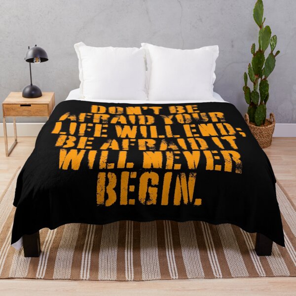 Item preview, Don't be afraid your life will end; be afraid it will never begin. v.3 designed and sold by x1brett.