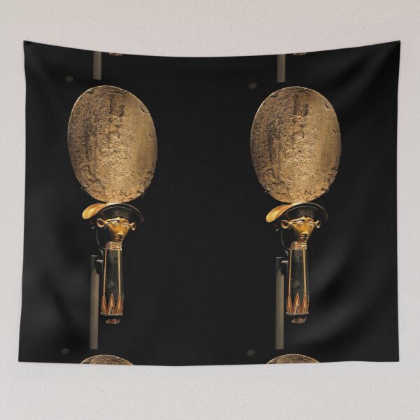 Aperçu de l'œuvre vr 3680/ finition 2023 - 66 -  Pharaon Ramsès ll - Miroir de Sithathoriounet-  Okaio Créations  Olavia-Olao créée et vendue par o.okaïo.