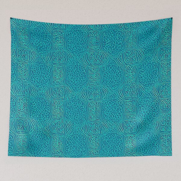 Item preview, Azure Dreams: Blue Pattern Design designed and sold by GrizzlyCollective.
