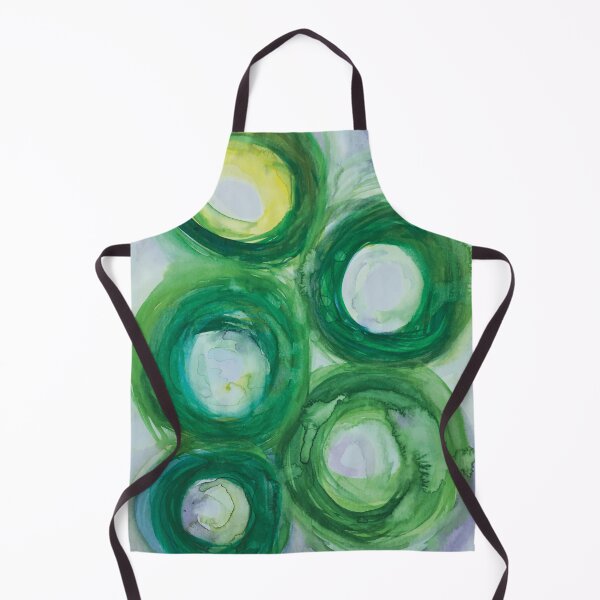 Item preview, Abstract image, green, circles, designed and sold by DANIS-kunst.