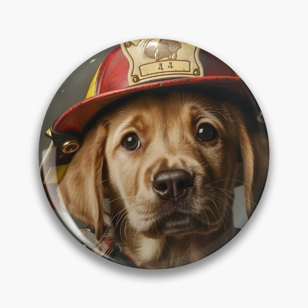 Item preview, Firefighter Puppy designed and sold by dcrc.