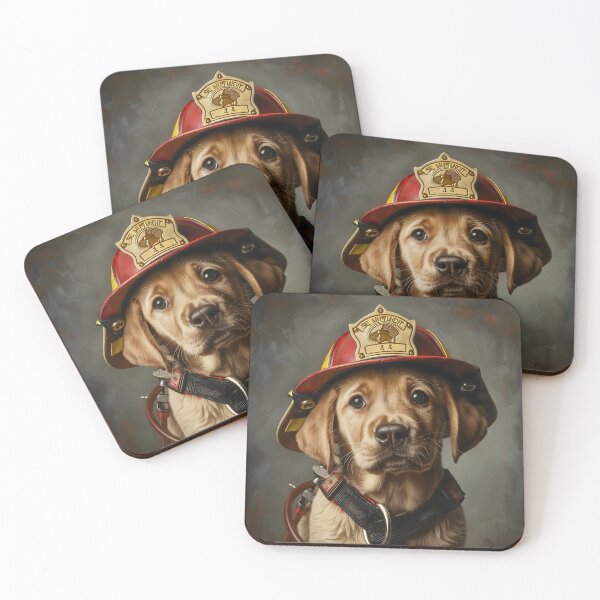 Item preview, Firefighter Puppy designed and sold by dcrc.