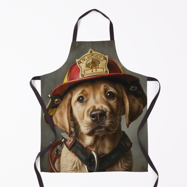 Item preview, Firefighter Puppy designed and sold by dcrc.