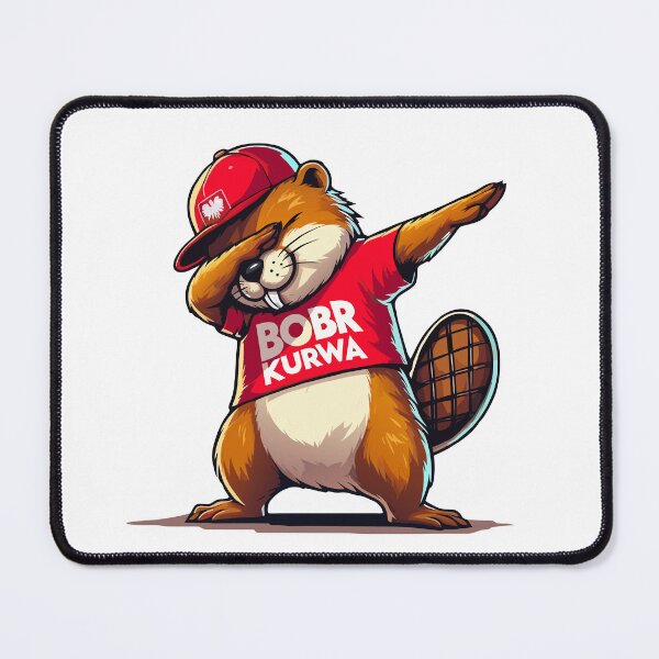 Item preview, Cute Bobr Kurwa Dabbing designed and sold by Designowner.