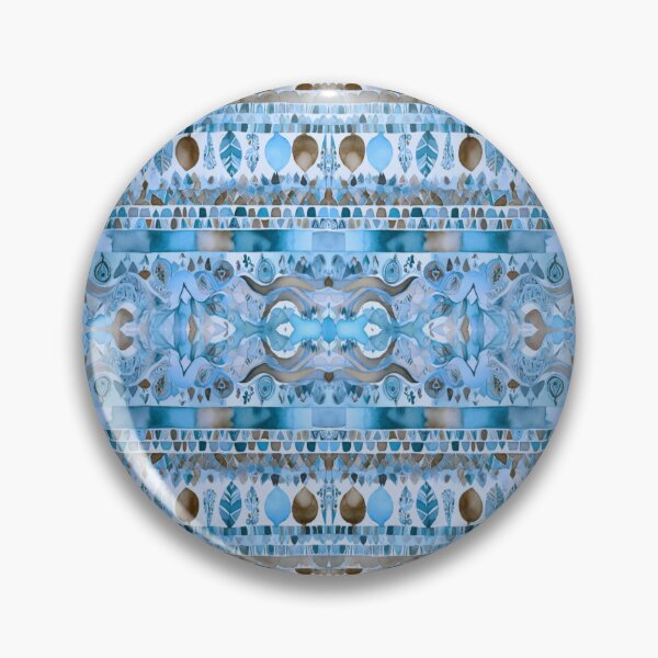 Item preview, Delicate pale blue pattern designed and sold by Flowersonstuff.