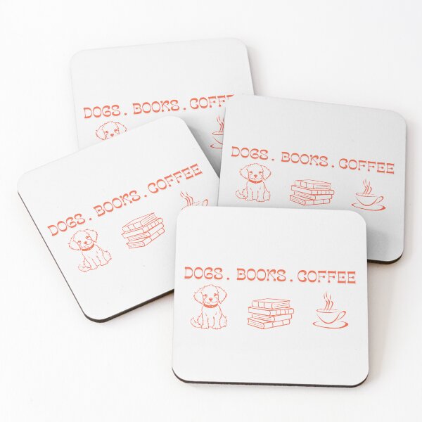 Item preview, Dogs Books Coffee  designed and sold by dans980.