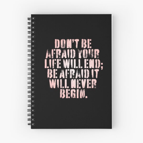 Item preview, Don't be afraid your life will end; be afraid it will never begin. v.6 designed and sold by x1brett.