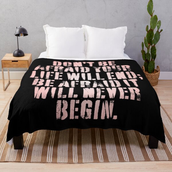 Item preview, Don't be afraid your life will end; be afraid it will never begin. v.6 designed and sold by x1brett.