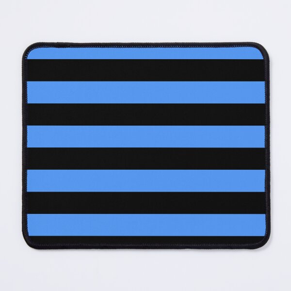 Item preview, Basic Chunky Stripes - Black & Sky Blue designed and sold by TheFrostedDonut.