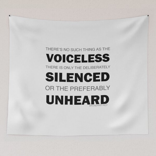 Item preview, There is no such thing as the voiceless designed and sold by LeftDiary.
