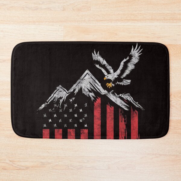 Item preview, Eagle & Mountain Wilderness - Patriotic Camping Shirt designed and sold by HOMEDESIGNPRINT.
