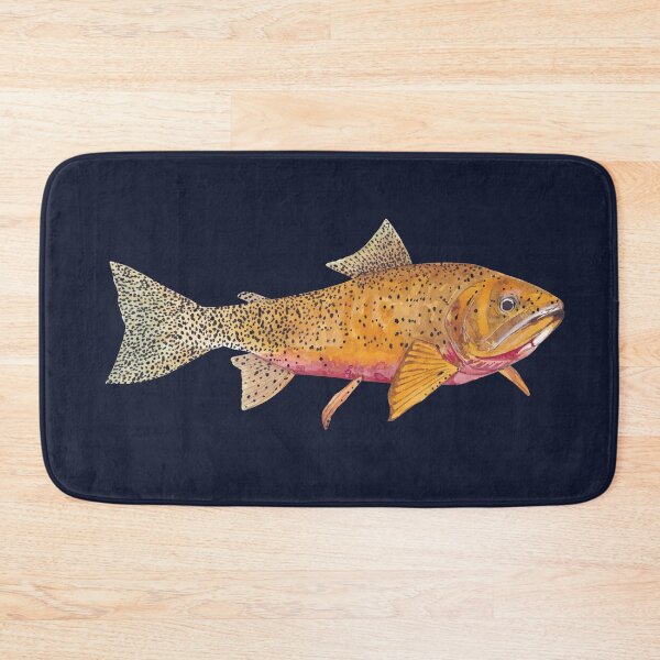Item preview, CUTTHROAT TROUT-Oncorhynchus clarkii designed and sold by BEATRIZ ABAITUA.