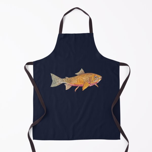 Item preview, CUTTHROAT TROUT-Oncorhynchus clarkii designed and sold by BEATRIZ ABAITUA.