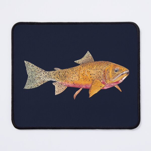 Item preview, CUTTHROAT TROUT-Oncorhynchus clarkii designed and sold by BEATRIZ ABAITUA.