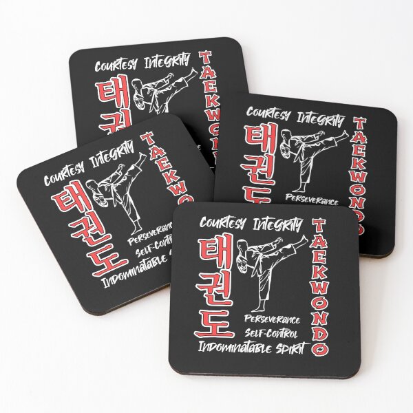 Item preview, Five tenets of Taekwondo designed and sold by Aura Artistic.