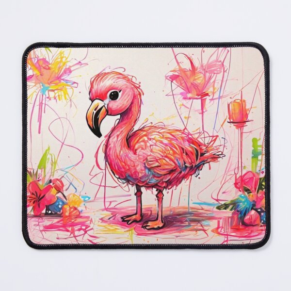 Aperçu de l'œuvre Crayon Flamant Rose créée et vendue par NeatThingLover.