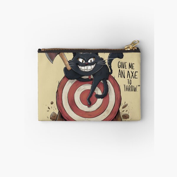 Item preview, It's My Birthday Funny Axe Throwing cat Lover Famer Party designed and sold by FurRealStudioCo.