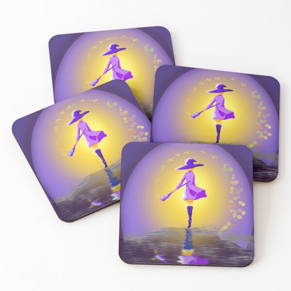 Item preview, Witch walk in the moonlight designed and sold by SheepTigerArt.