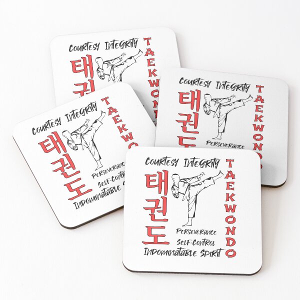 Item preview, Five tenets of Taekwondo designed and sold by Aura Artistic.