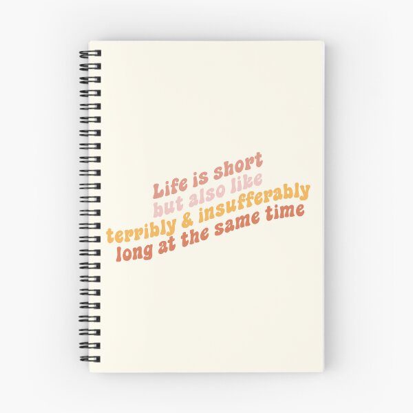 Item preview, Life is short but also like terribly and insufferably long at the same time designed and sold by Ohmera.